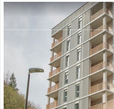 Social housing block